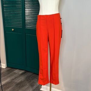 Jules & Leopold NWT pull on slim leg crop Elegant orange Women's Pants SP